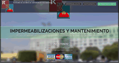 Desktop Screenshot of impermeabilizacion.mx